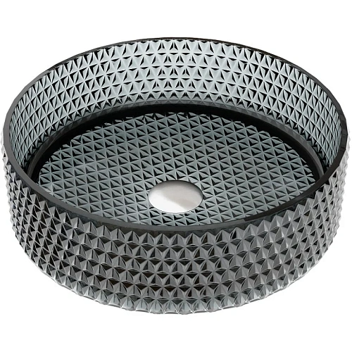 Раковина Ceramica Nova CRISTAL CN6060 черный накладная Раковина Ceramica Nova CRISTAL CN6060 черный накладная