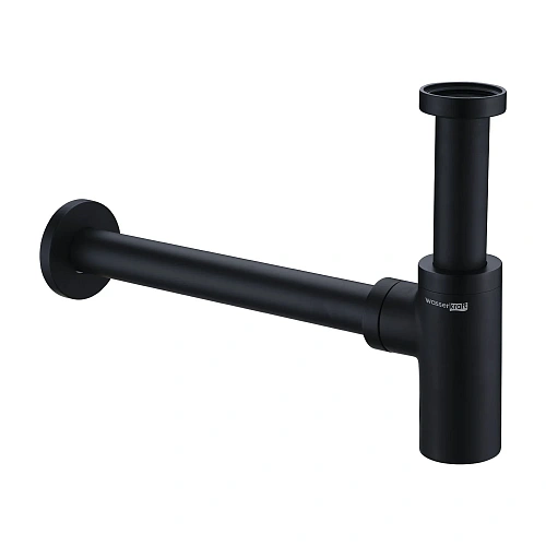 Сифон для раковины WasserKRAFT A094 черный Сифон для раковины WasserKRAFT A094 черный