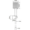 Душевой гарнитур Swedbe Hermes 5134B Душевой гарнитур Swedbe Hermes 5134B