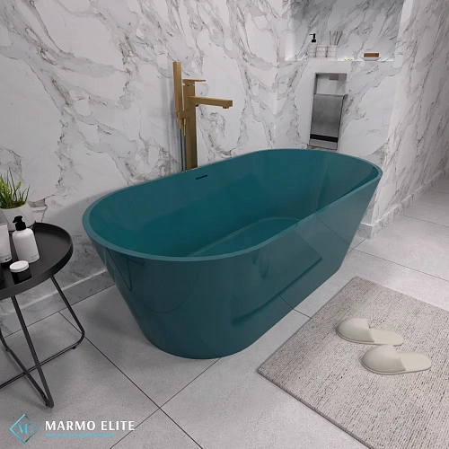 Ванна отдельностоящая Marmo-Elite Альтара NR-180-82-2 1800x820 из искусственного камня, без перелива, матовая Ванна отдельностоящая Marmo-Elite Альтара NR-180-82-2 1800x820 из искусственного камня, без перелива, матовая