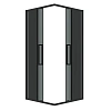 Душевой уголок GROSSMAN Cosmo 300.K33.02.8080.21.10 (80x80x195) квадрат,раздвижн,черн матов.,стекло тонирован Душевой уголок GROSSMAN Cosmo 300.K33.02.8080.21.10 (80x80x195) квадрат,раздвижн,черн матов.,стекло тонирован