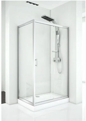 Душевой уголок Aquanet Alfa NAA1131 140x80, прозрачное стекло Душевой уголок Aquanet Alfa NAA1131 140x80, прозрачное стекло