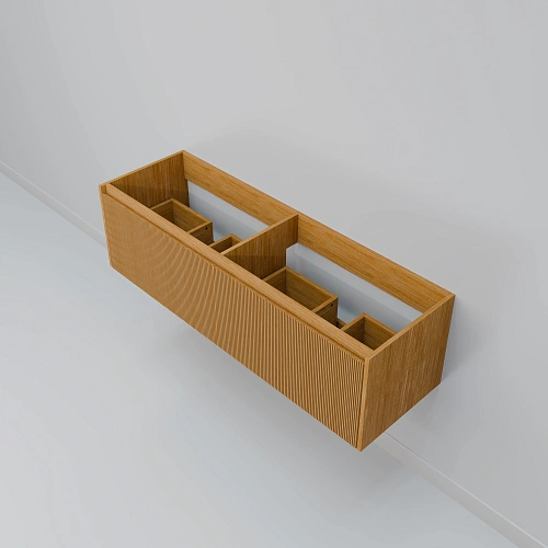 Тумба под раковину ArtDecco Elizabeth 140 AEL14W11D000 подвесная, белый дуб Тумба под раковину ArtDecco Elizabeth 140 AEL14W11D000 подвесная, белый дуб