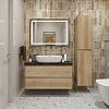 Картинка анонса товара «тумба со столешницей и раковиной belbagno kraft 100 kraft100rnn-kepmno-1346-set подвесная kraft100rnn-kepmno-1346-set»