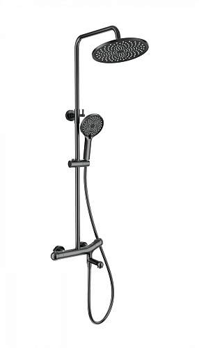 Душевая система Wonzon & Woghand с термостатом, темный графит (WW-B3057-A-BGG) Душевая система Wonzon & Woghand с термостатом, темный графит (WW-B3057-A-BGG)