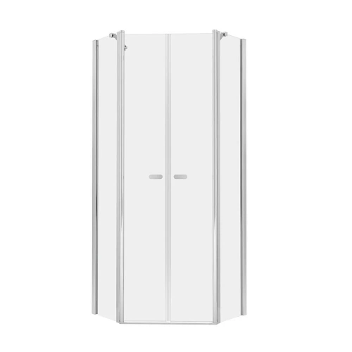 Душевой уголок NEW TRENDY NEW SOLEO 80x80x195 K-0609 (хром) Душевой уголок NEW TRENDY NEW SOLEO 80x80x195 K-0609 (хром)