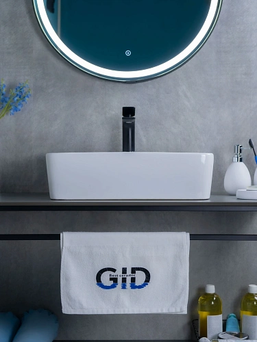 Раковина Gid N9091 51176 накладная белая 48x37x13 Раковина Gid N9091 51176 накладная белая 48x37x13