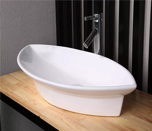 Раковина CeramaLux Серия N TR 4048 накладная TR4048 Раковина CeramaLux Серия N TR 4048 накладная TR4048