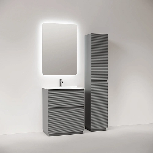 Тумба под раковину SANCOS Folk Floor FL70FES 690х445х850 Ergraut soft, напольная Тумба под раковину SANCOS Folk Floor FL70FES 690х445х850 Ergraut soft, напольная