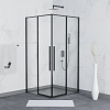 Картинка анонса товара «душевой уголок rgw sv-31b 900x900 мм 32323199-14 черный easy clean»