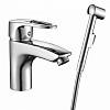 Картинка анонса товара «смеситель для раковины decoroom dr67015 с гигиенический душем»