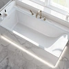 Ванна из искусственного камня Fontana Аура 1800x700 ФР-00018618 Solid Surface белый матовый Ванна из искусственного камня Fontana Аура 1800x700 ФР-00018618 Solid Surface белый матовый