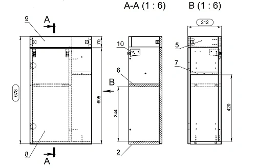 Тумба под раковину Cersanit SMART 40 (SU-SMA-CO40/Wh) B-SU-SMA-CO40/Wh Тумба под раковину Cersanit SMART 40 (SU-SMA-CO40/Wh) B-SU-SMA-CO40/Wh
