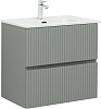 Картинка анонса товара «тумба под раковину aquanet джейн 70 мисти грин 00313317 напольная/подвесная»