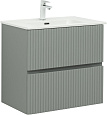 Тумба под раковину Aquanet Джейн 70 мисти грин 00313317 напольная/подвесная