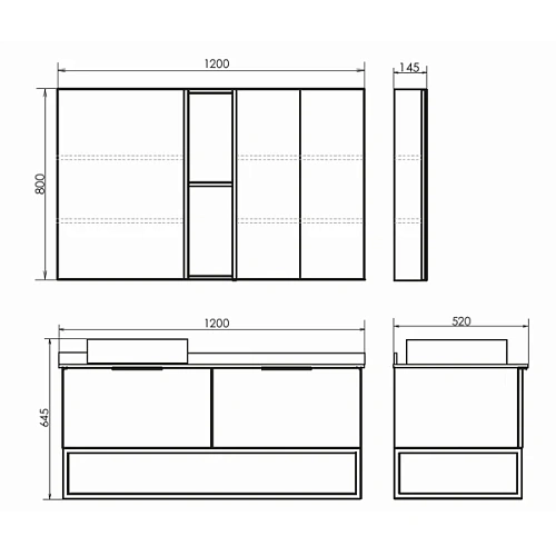 Тумба с раковиной Comforty Порто-120-1 00-00008905 дуб дымчатый с белой столешницей c раковиной Comforty 9110 Тумба с раковиной Comforty Порто-120-1 00-00008905 дуб дымчатый с белой столешницей c раковиной Comforty 9110