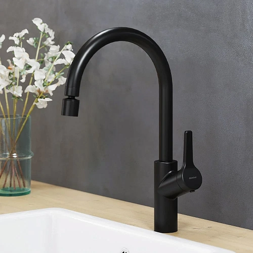 Смеситель для кухни Damixa Eclipse 310722300 черный Смеситель для кухни Damixa Eclipse 310722300 черный