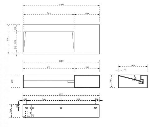 Тумба с раковиной ABBER Stein AS2640-1.2 R подвесная, белая матовая Тумба с раковиной ABBER Stein AS2640-1.2 R подвесная, белая матовая