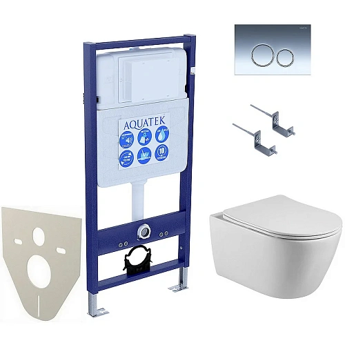 Комплект инсталляции Aquatek Standard INS-0000012 с клавишей KDI-0000018 крепежом KKI-0000002 унитазом БЕТТА AQ1253W-00с сиденьем микролифт SET Aquatek БЕТТА KDI18 Комплект инсталляции Aquatek Standard INS-0000012 с клавишей KDI-0000018 крепежом KKI-0000002 унитазом БЕТТА AQ1253W-00с сиденьем микролифт SET Aquatek БЕТТА KDI18