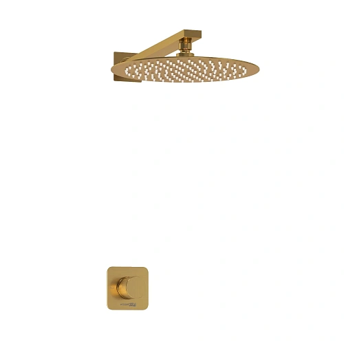 Душевая система WasserKRAFT A8251.180.259 встраиваемая золото Душевая система WasserKRAFT A8251.180.259 встраиваемая золото