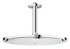 Картинка анонса товара «верхний душ grohe rainshower cosmopolitan metal, диаметр 310 мм, кронштейн верхнего душа, хром (2605 26057000»