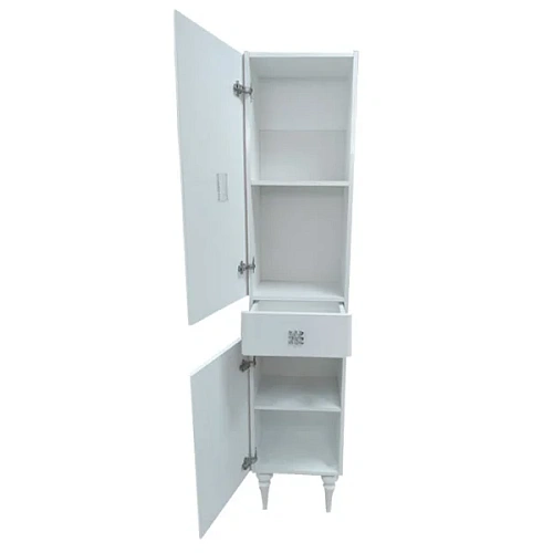 Шкаф-пенал Comforty Монако-40 00004140124 левая белый глянец Шкаф-пенал Comforty Монако-40 00004140124 левая белый глянец