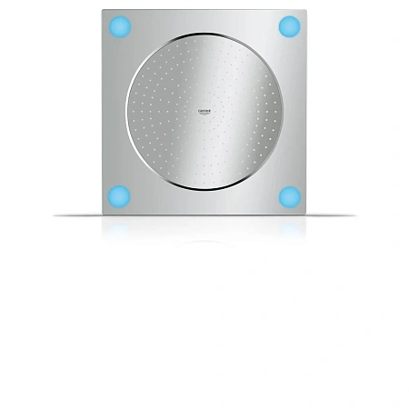 Верхний душ GROHE F-digital deluxe, хром (27865000) со встроенным источником света Верхний душ GROHE F-digital deluxe, хром (27865000) со встроенным источником света