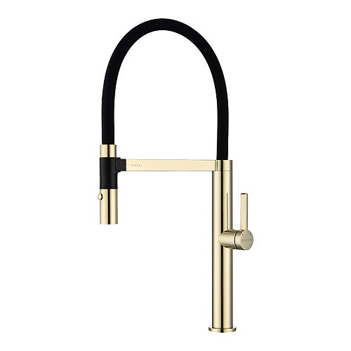 Смеситель для кухни Paulmark Leader золото Le214101-G Смеситель для кухни Paulmark Leader золото Le214101-G