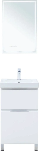 Тумба под раковину Aquanet Алвита New 50 00344131 напольная, белый матовый Тумба под раковину Aquanet Алвита New 50 00344131 напольная, белый матовый