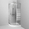 Душевой уголок AM.PM Tender W45G-301-090TM Twin Slide 90 90x90, профиль хром, стекло прозрачное Душевой уголок AM.PM Tender W45G-301-090TM Twin Slide 90 90x90, профиль хром, стекло прозрачное