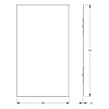 Зеркало Evoform Standard BY 0212 40х70 см с фацетом Зеркало Evoform Standard BY 0212 40х70 см с фацетом