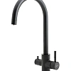 Смеситель для кухни Agger Zest A0700744 с каналом питьевой воды, матовый черный Смеситель для кухни Agger Zest A0700744 с каналом питьевой воды, матовый черный