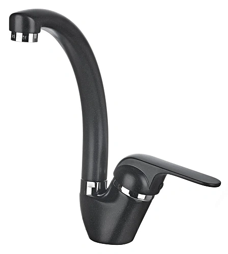 Смеситель для кухни Granula 2024, ЧЁРНЫЙ Смеситель для кухни Granula 2024, ЧЁРНЫЙ