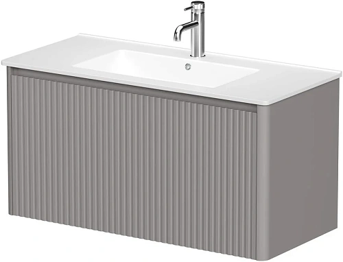 Тумба под раковину Allen Brau Gravity 100 1.370018.PGM платина матовый Тумба под раковину Allen Brau Gravity 100 1.370018.PGM платина матовый