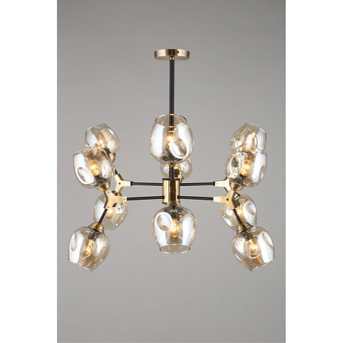 Люстра потолочная Omnilux Pozzallo OML-93407-12 Люстра потолочная Omnilux Pozzallo OML-93407-12