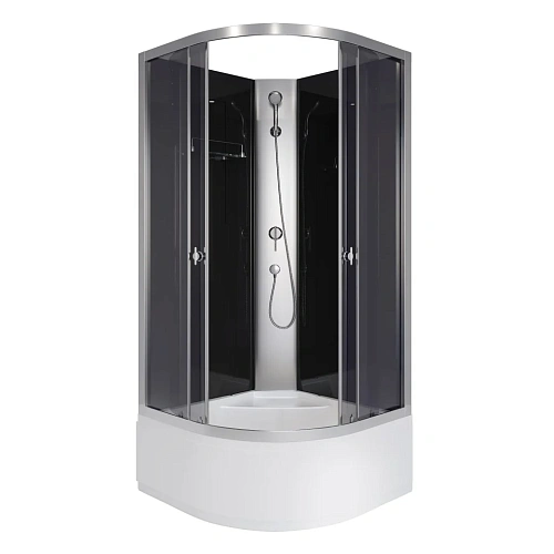 Душевая кабина Niagara Eco E100/40/TN/BK (1000х1000х1950) E100/40/TN/BK Душевая кабина Niagara Eco E100/40/TN/BK (1000х1000х1950) E100/40/TN/BK