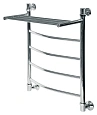 Полотенцесушитель водяной Ника Arc ЛД ВП 5-Cr, 60 x 40 см с полочкой, цвет хром ЛД ВП 60/40-5-Cr Полотенцесушитель водяной Ника Arc ЛД ВП 5-Cr, 60 x 40 см с полочкой, цвет хром ЛД ВП 60/40-5-Cr