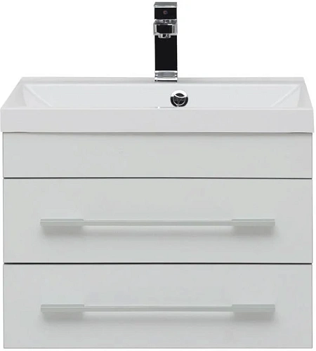 Тумба под раковину Aquanet Верона 58 New белый матовый 00272423 Тумба под раковину Aquanet Верона 58 New белый матовый 00272423