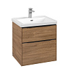 Картинка анонса товара «тумба под раковину villeroy &amp; boch subway 3.0 oak kansas / oak kansas c57801rh»