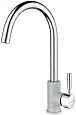 Смеситель для кухни Paulmark Holstein серый-хром, Ho212063-GRCR Смеситель для кухни Paulmark Holstein серый-хром, Ho212063-GRCR
