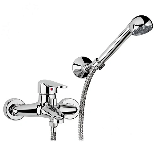 Смеситель для ванны Paini Cooper 80CR105KM с аксессуаром Смеситель для ванны Paini Cooper 80CR105KM с аксессуаром