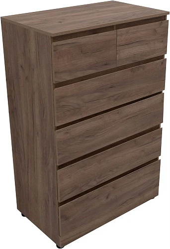 Комод Aquanet Сканди 800x480 Дуб крафт (6 ящиков) 00302546 Комод Aquanet Сканди 800x480 Дуб крафт (6 ящиков) 00302546