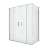 Картинка анонса товара «душевой уголок new trendy new corrina 170x90x195 d-0186a/d-0079b (хром)»