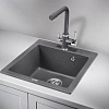 Кухонная мойка Granula 4651, ГРАФИТ (ЧЁРНО-СЕРЫЙ), кварц 465x510 Кухонная мойка Granula 4651, ГРАФИТ (ЧЁРНО-СЕРЫЙ), кварц 465x510