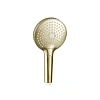 Душевая лейка AQUAme AQM8510BG 120 мм, 3 режима, золото шлифованное