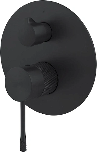 Смеситель для душа Allen Brau Priority 4.0 5.31C11-31 (с внутренней частью, 2 выхода) черный матовый Смеситель для душа Allen Brau Priority 4.0 5.31C11-31 (с внутренней частью, 2 выхода) черный матовый