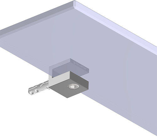 Полка STWORKI Glass Shelf 60 полкодержатели хром 440735 Полка STWORKI Glass Shelf 60 полкодержатели хром 440735