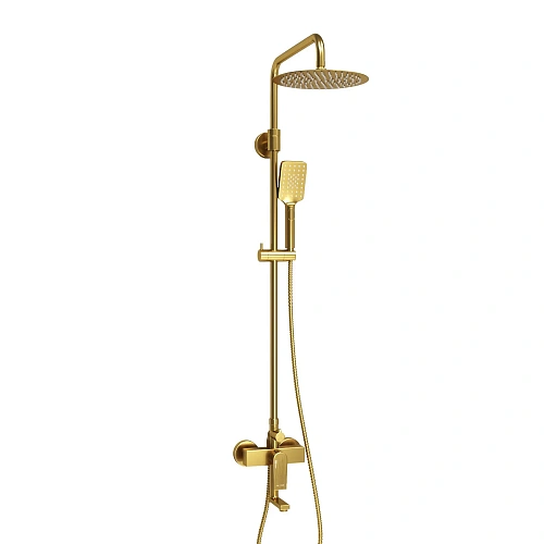 Душевая система WasserKRAFT A155.259.201.BG золото Душевая система WasserKRAFT A155.259.201.BG золото