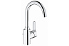 Картинка анонса товара «смеситель для раковины grohe eurostyle cosmopolitan с высоким изливом, хром (23043003)»