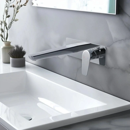 Смеситель для раковины Aquatek БЕТТА AQ1113CR Хром, встраиваемый Смеситель для раковины Aquatek БЕТТА AQ1113CR Хром, встраиваемый